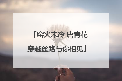 窑火未冷 唐青花穿越丝路与你相见